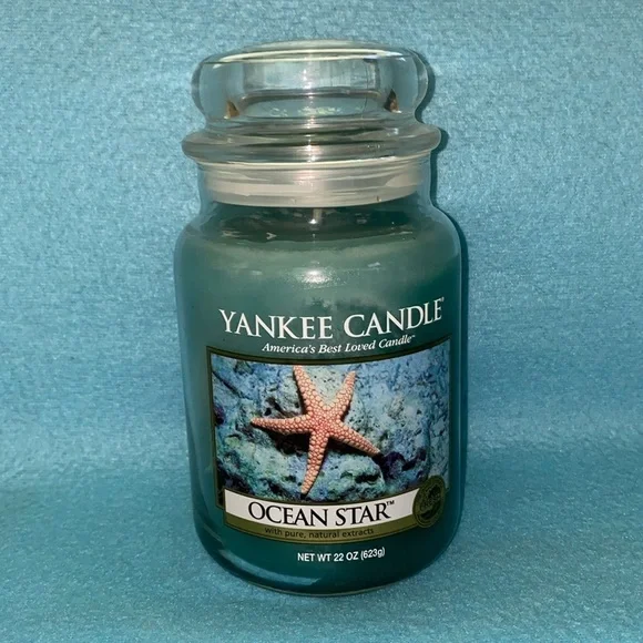 YANKEE Ocean Star 22 oz. CANDLE RARE  SCENT