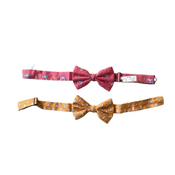 VINEYARD VINES Mens Raspberry Pink CRABS‎ and Orange Sailboats D66