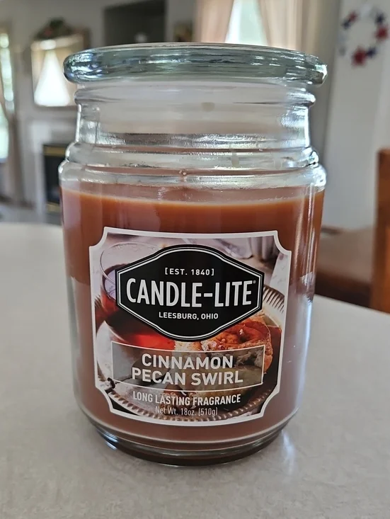 Candle-lite Cinnamon Pecan Swirl scented candle