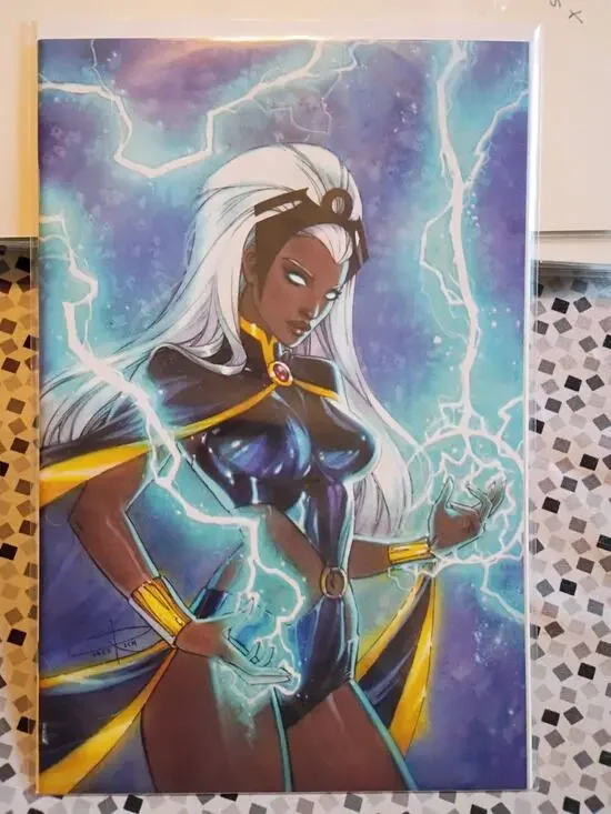 STORM #1 SABINE RICH EXCLUSIVE VIRGIN VARIANT 2023 MARVEL COMICS NM Xmen