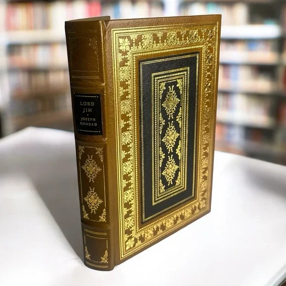 LORD JIM Leather Franklin Library Oxford World Greatest Books Joseph Conrad 1984