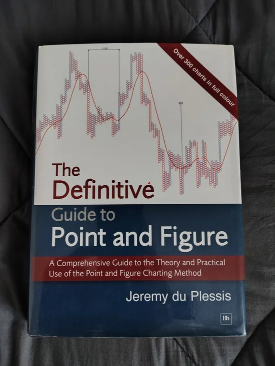 The Definitive Guide to Point and Figure - Blue & White Cover