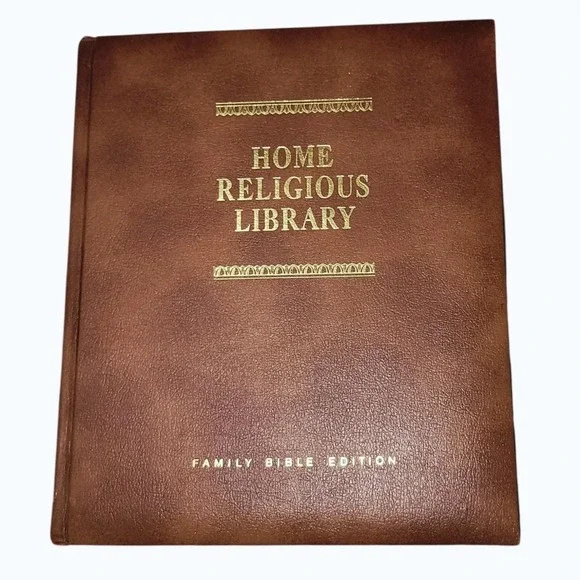 1977‎ Home Religious Library Family Bible Edition KJV Southwestern Co Gold