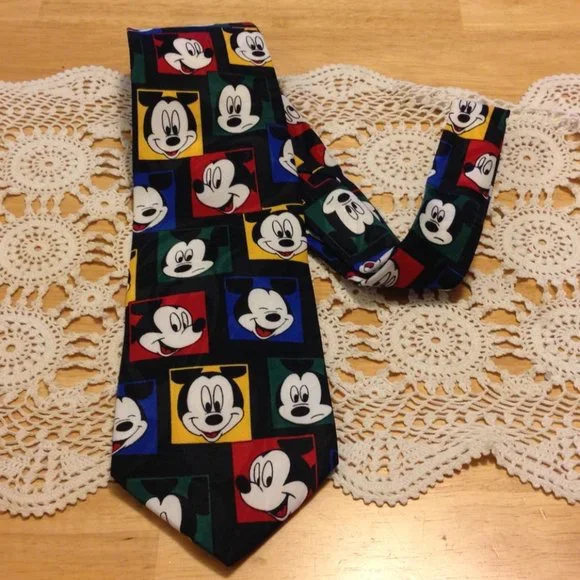 Mickey Mouse Unlimited Disney necktie by Balancine, Inc. USA Made