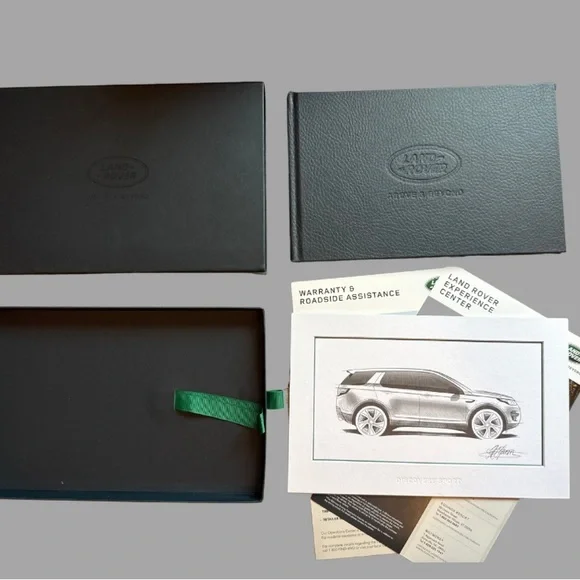 Land Rover Above & Beyond Welcome Box with Book, Art Print 2019 Discovery