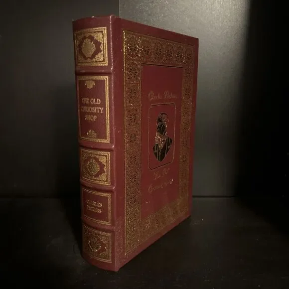 EASTON PRESS‎ Old Curiosity Shop Charles Dickens Leather Complete Works