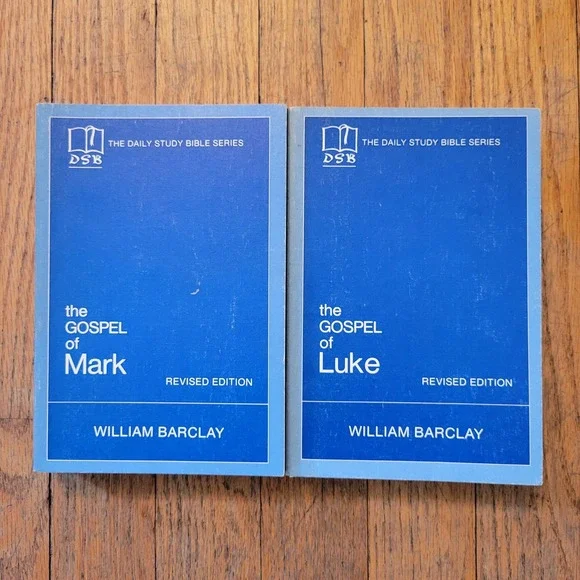 Westminster Press Gospel of Mark Luke Barclay Revised Edition Set Commentary