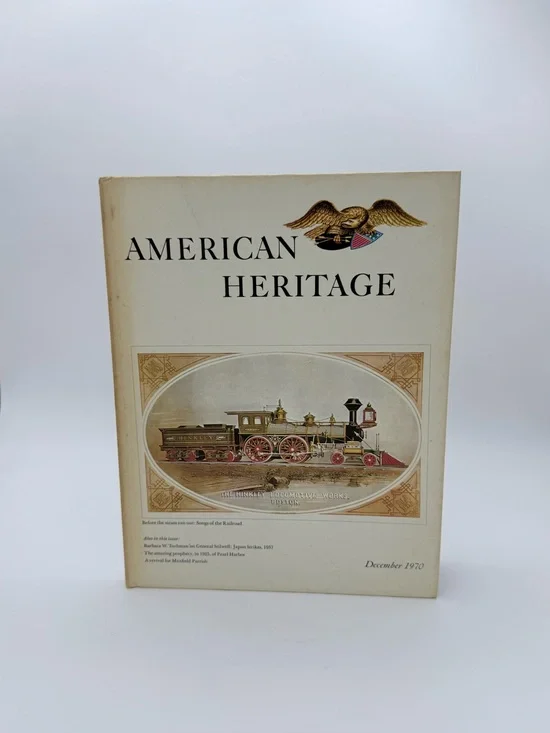 American Heritage December 1970 Vol. XXII No. 1 Illustrated Vintage