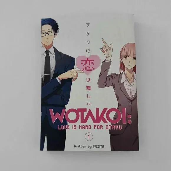 Wotakoi: Love is Hard for Otaku 1 Fujita Manga‎ Paperback Softcover Excellent!