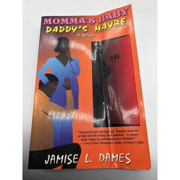 Momma's Baby, Daddy's Maybe A Novel Book by‎ Jamise L. Dames 2003