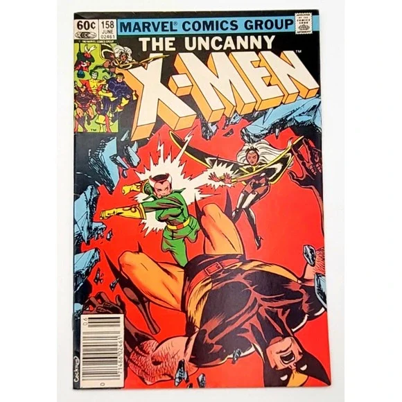 UNCANNY X-MEN‎ #158 (1982) /VF/ 2ND ROGUE APP NEWSSTAND