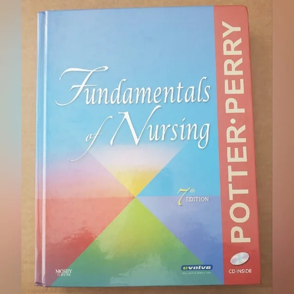 Fundamentals Of Nursing Potter Perry Hardcover Textbook