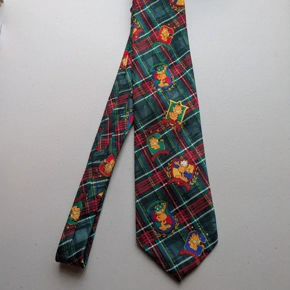 Garfield‎ Cool Cat Men's Necktie Paws Addiction Polyester Neck Tie