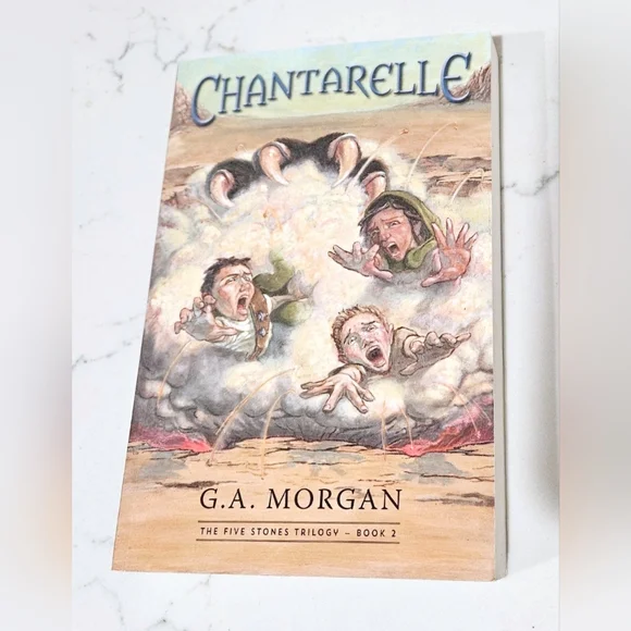 BOGO Chantarelle Book by G.A. Morgan The Five Stones Trilogy Novel Paperback