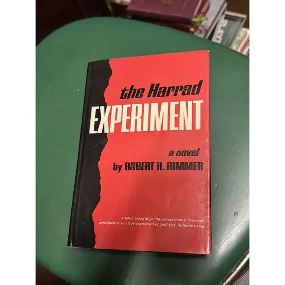The Harrad‎ Experiment Robert H Rimmer 1966 1st HC DJ