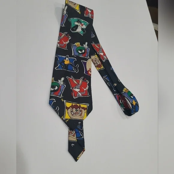 1995 Warner Brothers Looney Tunes Character tie