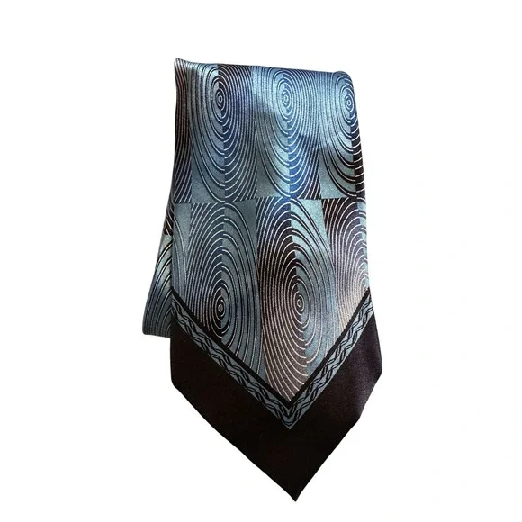 Porta Rossa Blue Hand Made 100%‎ Polyester Men's Neck Tie Made In China