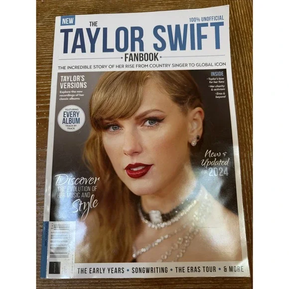 The Taylor Swift Fanbook Magazine #7 2024 Country Singer‎ to Global Icon Swifty