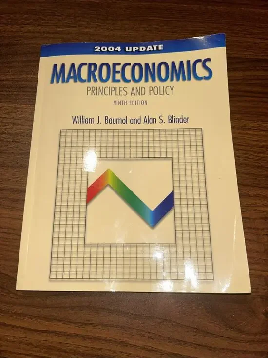Macroeconomics : Principles and Policy, 2004 Update by William J. Baumol and...