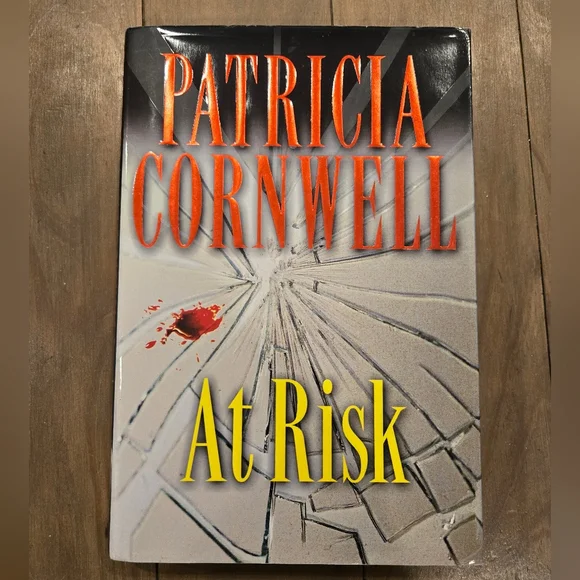 Patricia Cornwell 'At Risk' Hardcover Book