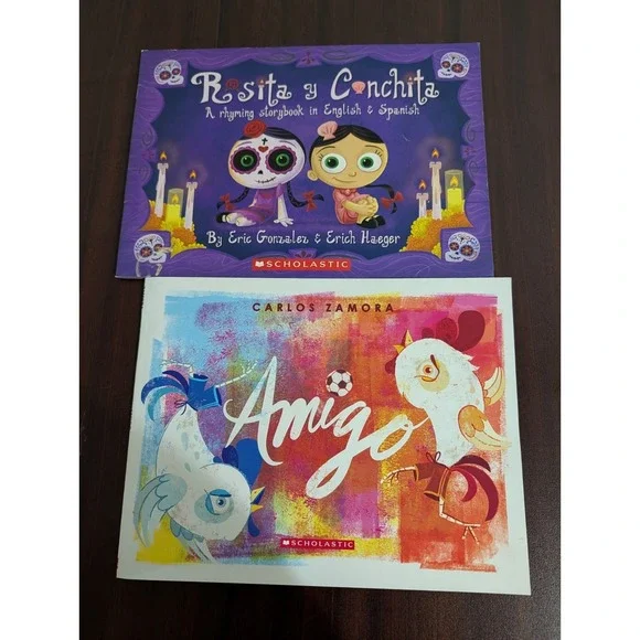 Rosita Conchita Spanish, English Kids Book, Amigo By Carlos Zamora