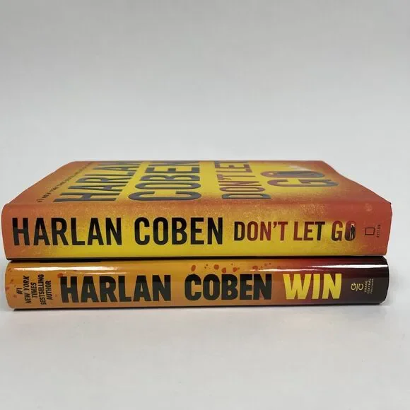 Harlan Coben Don't Let Go, Win‎ Hardcover Books Lot of 2