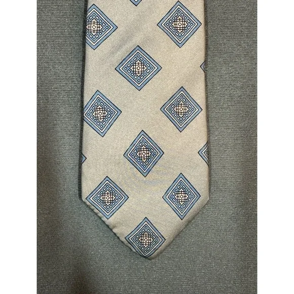 Vintage Don Loper Tie Mens Necktie Classic 100% Italian Silk 57