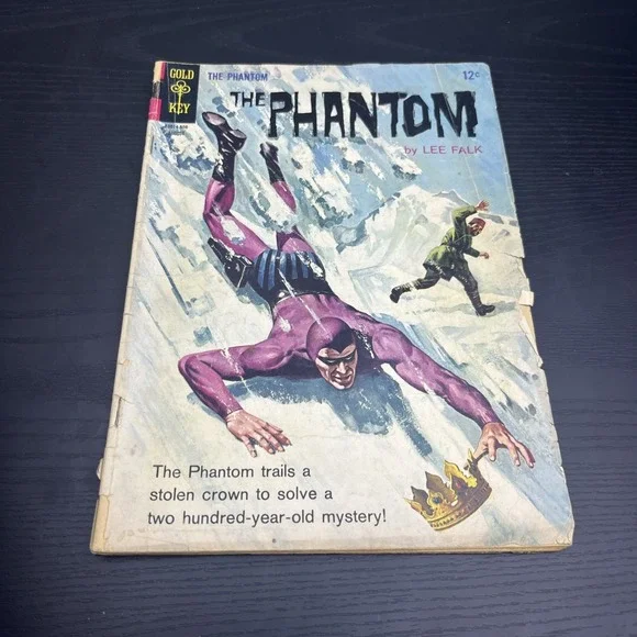 The‎ Phantom #13 1965 Gold Key Stolen Crown Mystery Lee Falk Comic
