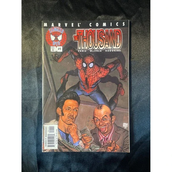 Marvel Comics Spider-Man Tangled Web 1 The Thousand Garth Ennis Glenn Fabry 2001