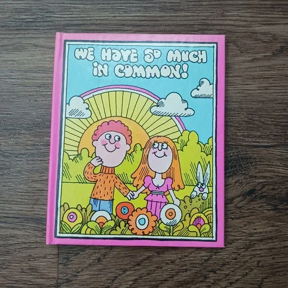 Vtg We Have So Much in Common Norcross Miniature Library Book 1974 McCole Mahan