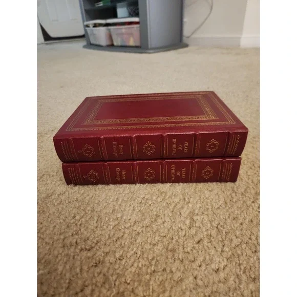 Years Of Upheaval By Henry‎ Kissinger | Easton Press 2 Volumes