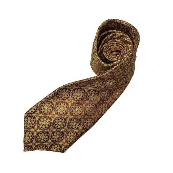 Robert Talbott Tie Mens Necktie Gold Textured Heavy Best Of Class Nordstrom Silk