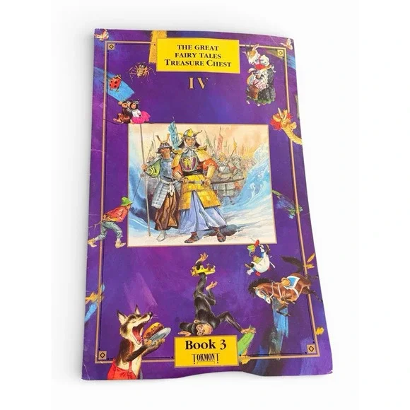 The Great Fairy Tales Treasure Chest IV Large Book 1992 PB Tormont - Book‎ 3