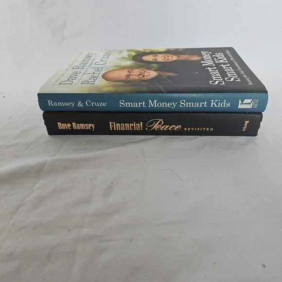 Dave ramsey books lot of 2 financial peace revisted and smart‎ money smart kids