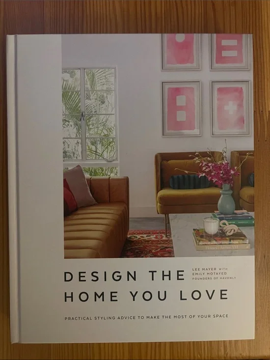 Design the Home You Love - White Cover Home Decor Book