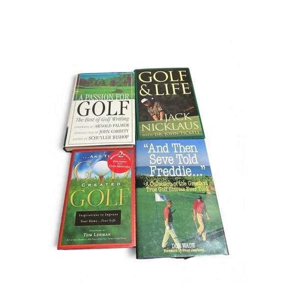 Golf Book‎ Lot Passion for Golf Arnold Palmer Nicklaus Seve Freddie Tom Lehman