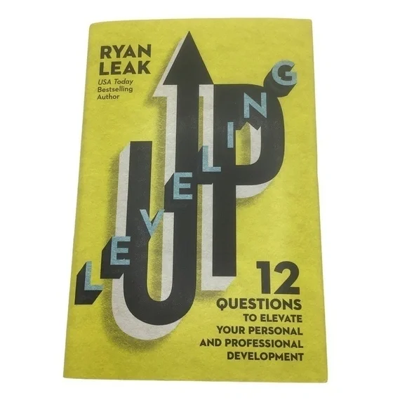 New Signed With‎ Autograph Ryan Leak Leveling Up Bestselling Author Hardcover