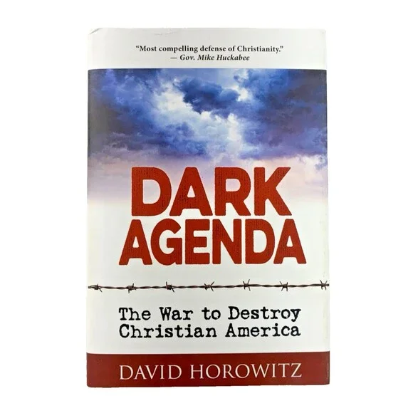 Dark Agenda by David Horowitz 2018 Humanix Books First Edition Hardback