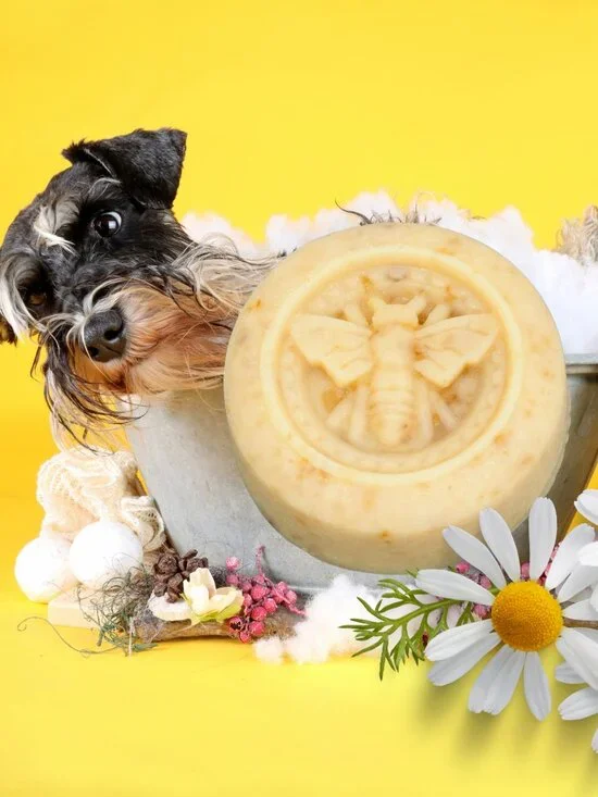 Phat Bath & Body Whole Milk, Oatmeal & Honey Fur Baby Honeybee Soap - Chamomile