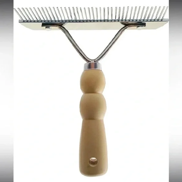 🆕 Deshedding Tool Metal Comb