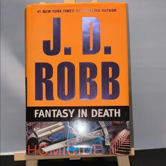 Fantasy in Death by J.D. Robb Hardcover book