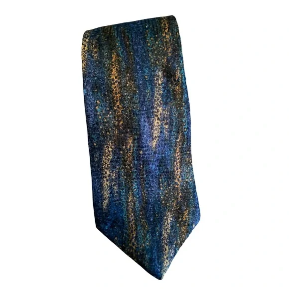 Ben & Jerry's Peanut Butter‎ Cup Silk Tie Molecular Expressions Stonehenge Blue