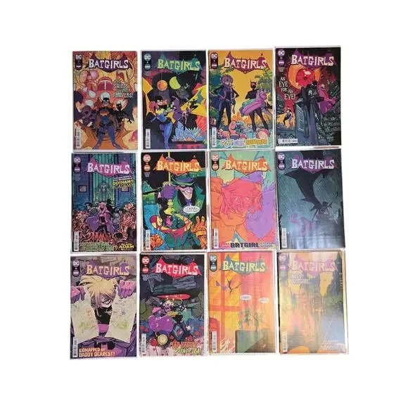 Batgirls #7-16, 18-19 DC Comics 12-Issue Lot Cass Cain Steph Brown