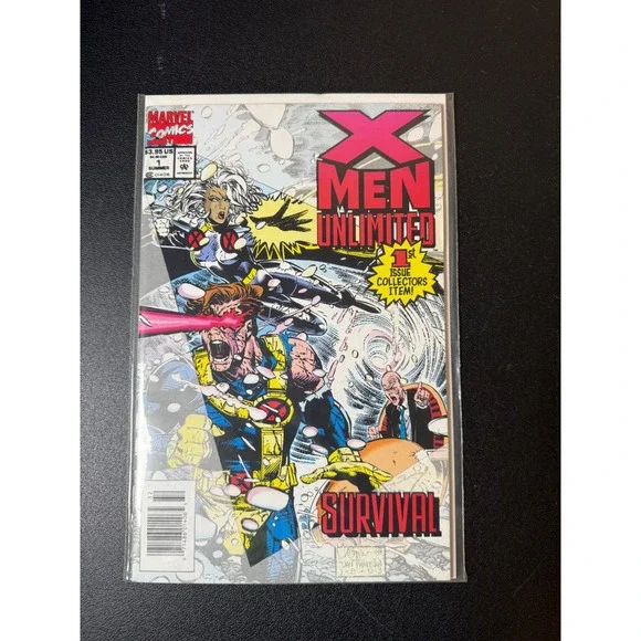 Marvel Comics X-Men Unlimited 1 Summer 1993 Survival 1st Issue Storm Cyclops‎