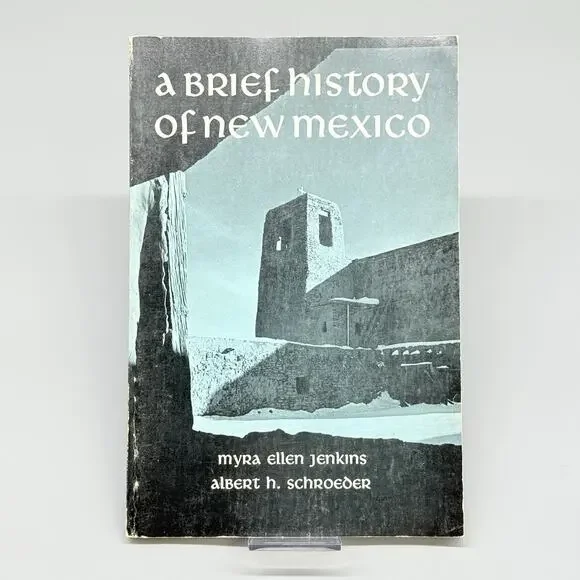 A Brief History of New Mexico 1977 Second Printing Paperback Book