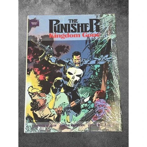THE PUNISHER KINGDOM GONE SEALED Hardcover MARVEL Comics Graphic Novel Shrink