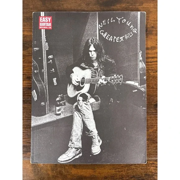 Neil Young Greatest Hits Easy Guitar Songbook Notes & Tab Hal Leonard