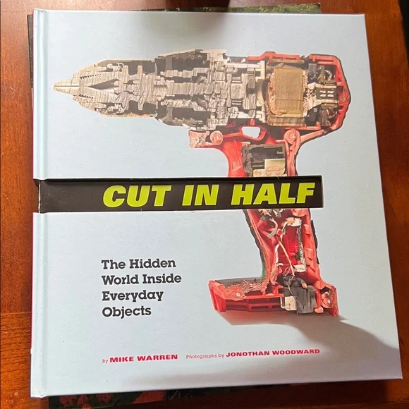 Chronicle Books 'Cut in Half' - Red and Black