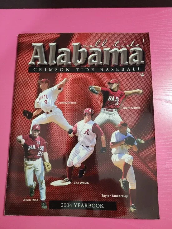 University Of Alabama Men's Baseball Program 2004 Yearbook (1151)