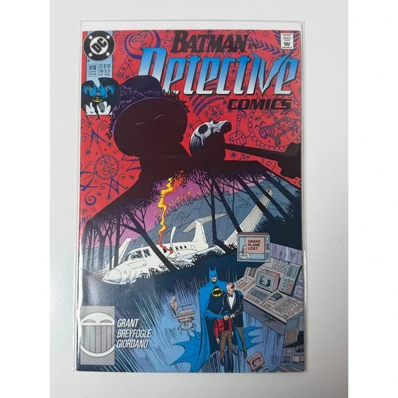 Batman‎ Detective Comics 618 1990 DC Comics Grant Breyfogle Tim Drake Vintage